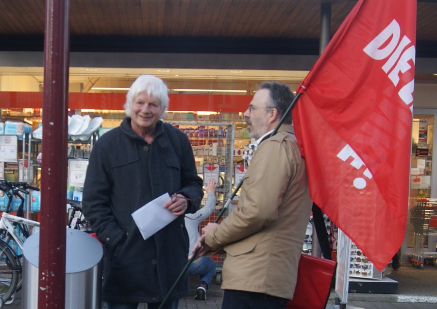 Links im Markgräflerland nimmt an Fessenheim Mahnwache in Breisach teil