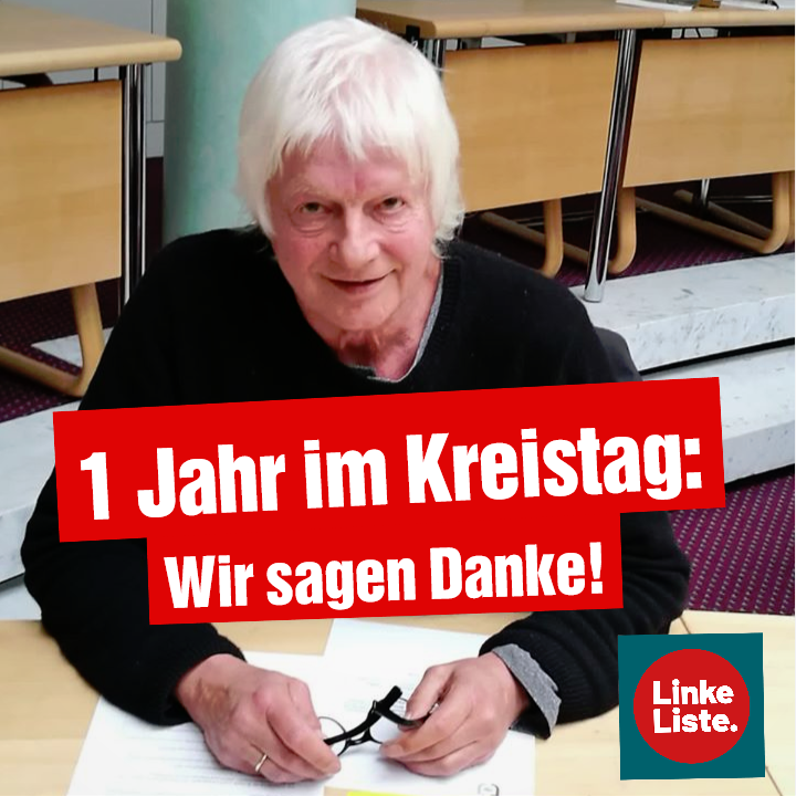 1 Jahr im Kreistag – Wir sagen Danke!