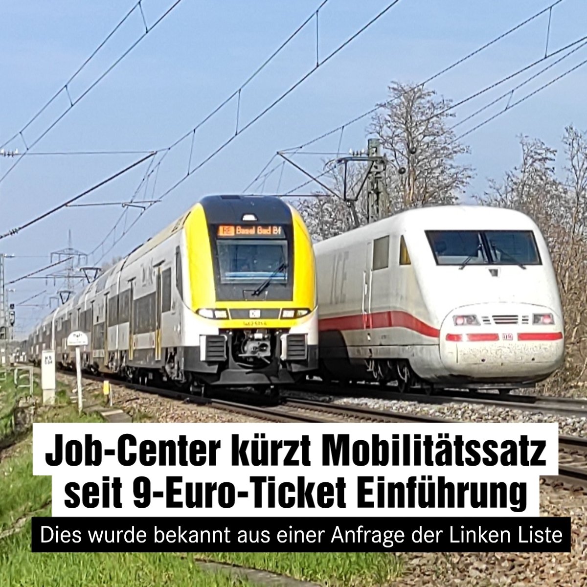PM: Job-Center kürzt Sozialhilfe – Mobilitätsgeld wird einbehalten