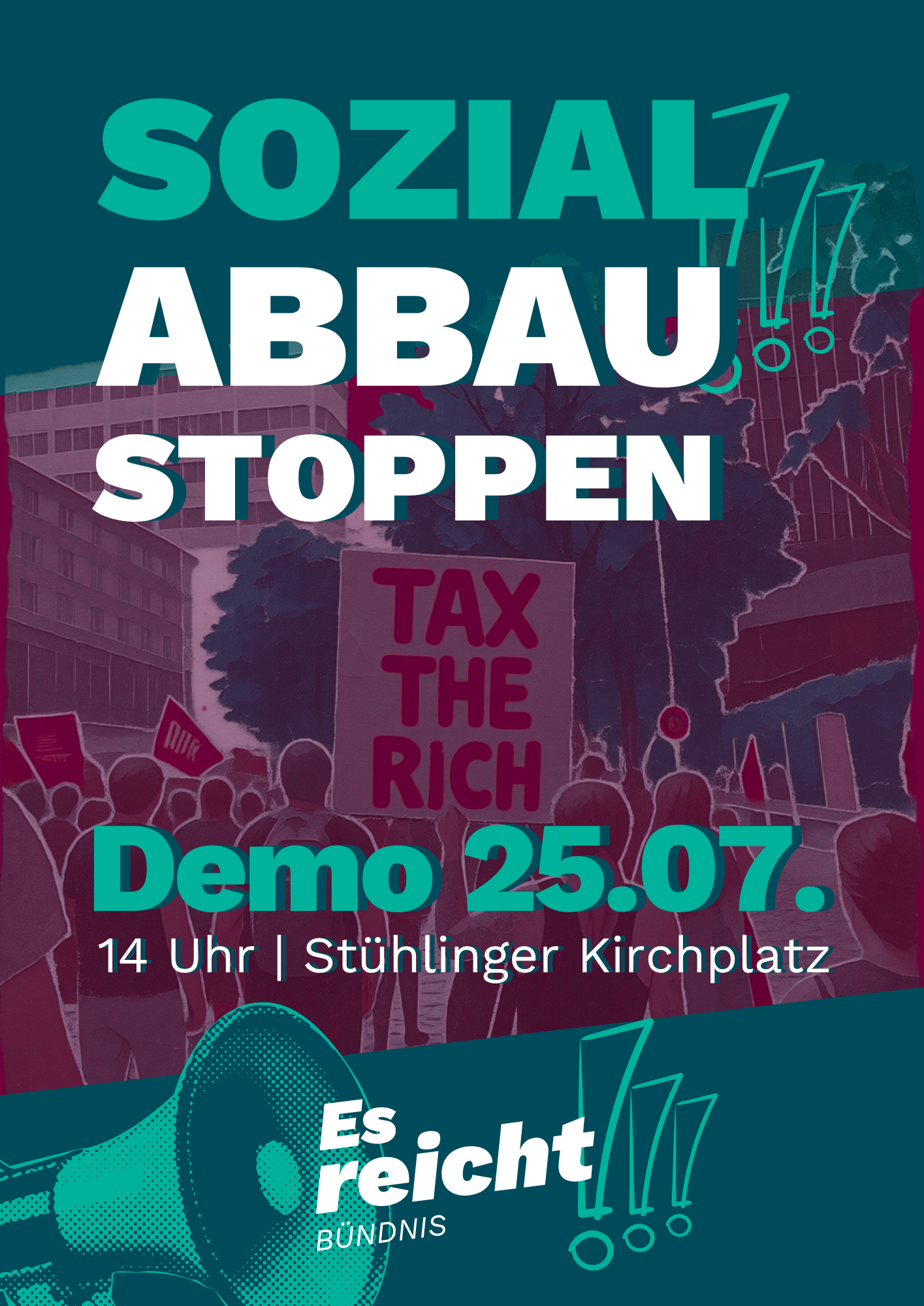 Demo: Sozialabbau stoppen